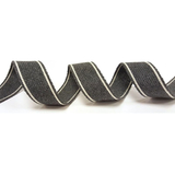 Charcoal Heavy Duty Webbing Fabric For Bag Straps 34mm