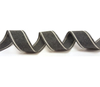 Charcoal Heavy Duty Webbing Fabric For Bag Straps 34mm