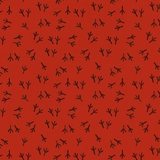 Conservatory Digital Tracks on Red Fabric