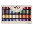 Country Embroidery Thread Set 40 Colours CYT40 