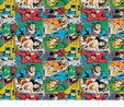 DC Comics II Multi Group Collage Flannel Fabric Flannel 2