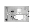 Elna 859831015 | Straight Stitch Needle Plate for EX760  2