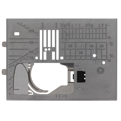 elna 861801002 | straight stitch needle plate for ex860