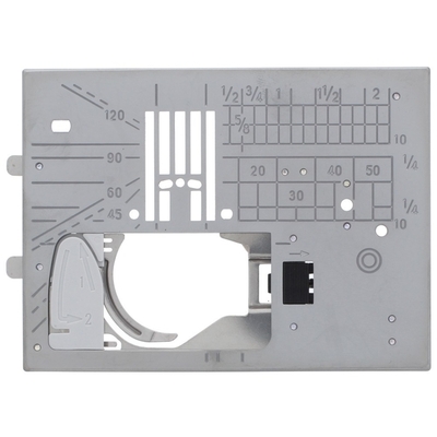 elna 862817107 | straight stitch needle plate for ex680