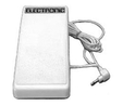 Elna Foot Control White Plastic Foot Control