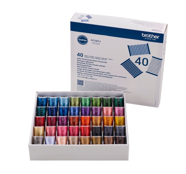 Embroidery Thread 40 Colours 2