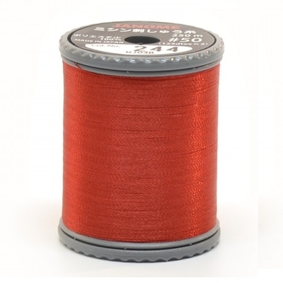 janome embroidery thread - cardinal red | j-207244