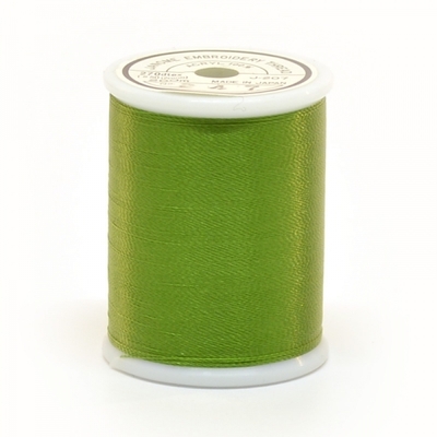 janome embroidery thread - meadow green | j-207247