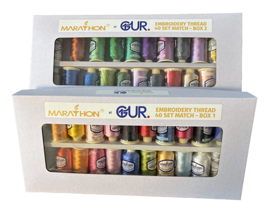 Embroidery Thread Set 40 Box Set