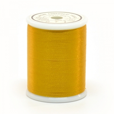 janome embroidery thread - yellow ocher | j-207271