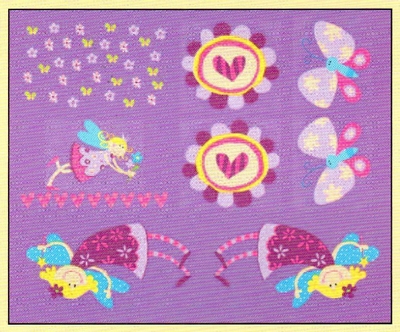 fairies easy stitch pillow kit
