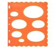 Oval Shape Template Craft