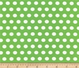 Green Tribeca Dot Fabric  3