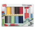 Gutermann 734567 | Sew-All Thread Set | 10 x 100m with Textile Glue Stick  2