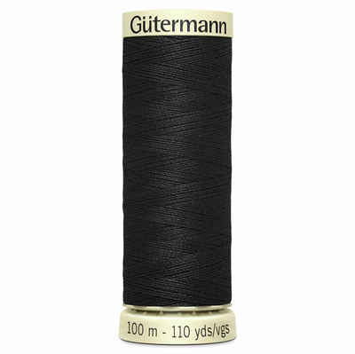 gutermann sew all thread | 100m | black 000