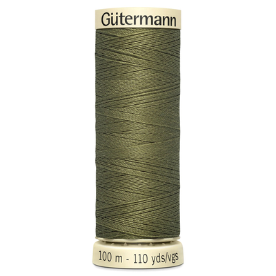 gutermann sew all thread | 100m | dark khaki 432