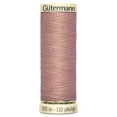 gutermann sew all thread | 100m | faded rose 991