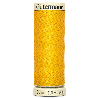 gutermann sew all thread | 100m | yellow 106
