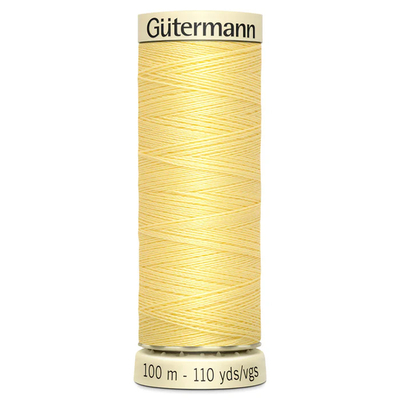 gutermann sew all thread | 250m | yellow 578
