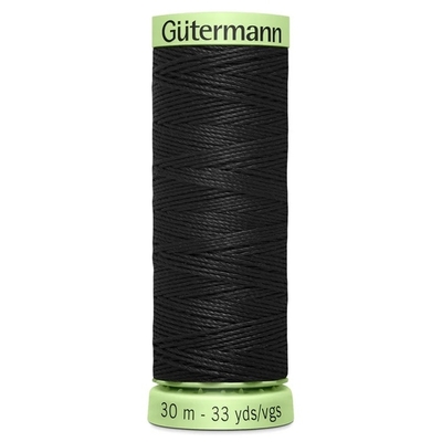 gutermann topstitch thread | 30m | black 000
