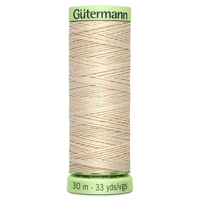 gutermann topstitch thread | 30m | ecru 169
