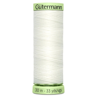 gutermann topstitch thread | 30m | off white 111