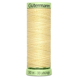 Gutermann Topstitch Thread | 30m | Pale Yellow 325