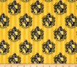Harry Potter Hufflepuff House on Yellow Fabric Crafting 2