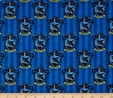 Harry Potter Ravenclaw House on Blue Fabric  2