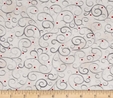 Holiday Elegance Cream Scroll Fabric  3