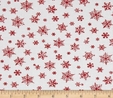 Holiday Elegance White Snowflakes Fabric Quilting & Patchwork 3