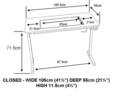 Horn Hide-Away Mk2 Table  6