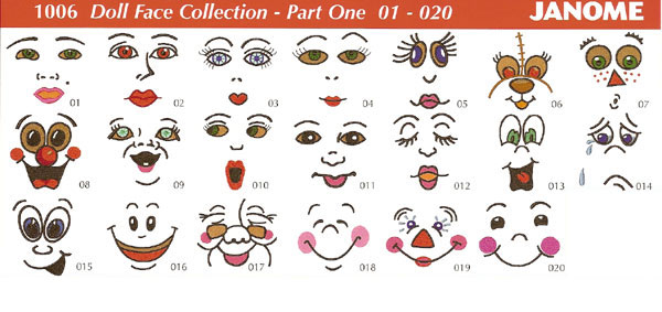 doll face designs