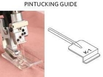 Janome 1200D Overlocker Pintucking Guide K-1