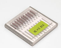 Janome 1600 / HD9 HLX5 Needles, Size 16 - pack of 10