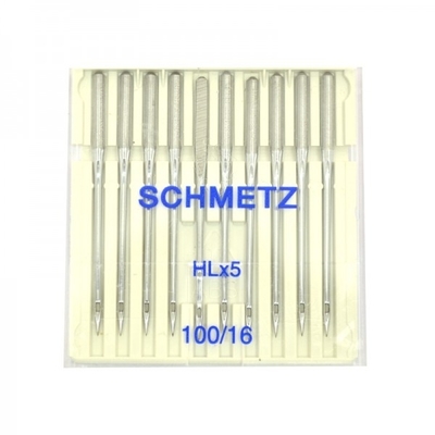 Janome 767814003 | HLX5 Needles, Size 16 - pack of 10
