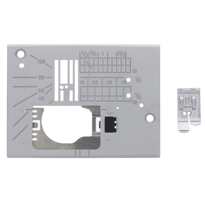 janome 860405906 | straight stitch foot and needle plate set | mc11000