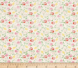 Jungle Giraffe Fruits & Me on Cream Flannel Fabric Flannel 2