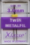 Klasse Twin Metalfil Machine Needle H119