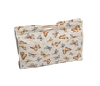 Knit Craft Bag Papillon Butterfly Scroll Print 