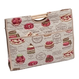 Knit Craft Bag Patisserie on Khaki