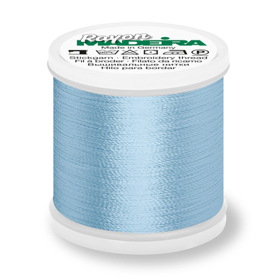 madeira 9840_1075 | rayon embroidery thread 200m | light blue