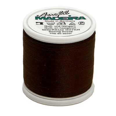 madeira aerofil sewing thread | 100m | no.120 | dark brown