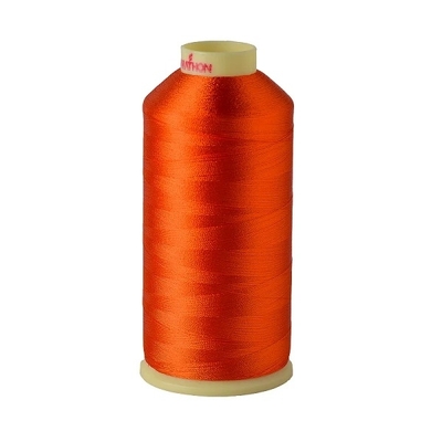Marathon 1045 | Viscose Rayon Embroidery Thread 1000m | Orange Red