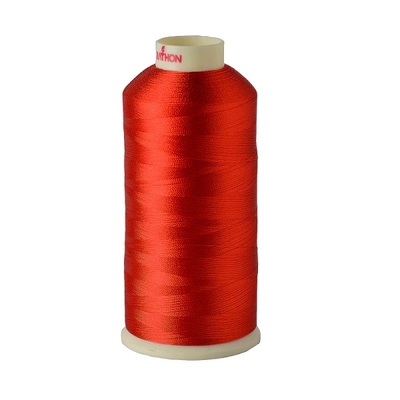 Marathon 1049 | Viscose Rayon Embroidery Thread 1000m | Red