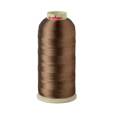 Marathon 1143 | Viscose Rayon Embroidery Thread 1000m | Light Brown