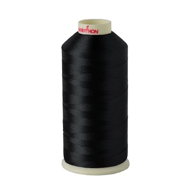 Marathon 1180 | Viscose Rayon Embroidery Thread 1000m | Black