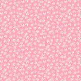 Mountain Meadow Star Flowers on Pink Fabric