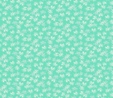 Mountain Meadow Star Flowers on Turquoise Fabric Dressmaker