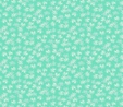 Mountain Meadow Star Flowers on Turquoise Fabric Dressmaker